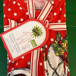 Pottery Barn Baby Festive Organic Nursery Pajama
